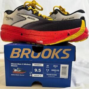 runDisney 2025 Brooks GhostMax 2 "Mickey Mouse" - Women's 9.5M (Excellent Used)